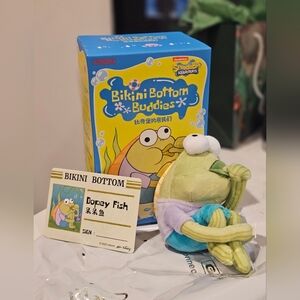 Bikini Bottom Buddies By Spongbob Squarpants Keychain - Dopey Fish